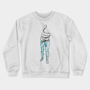 Whoops!  Torso is a Snake Now Crewneck Sweatshirt